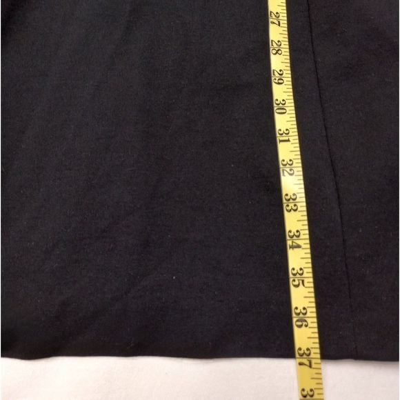 Eileen Fisher Black Sleeveless Viscose Blend Pull-on Dress, Size Medium - Picture 11 of 15